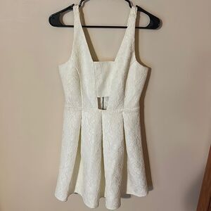 Elizabeth and James Cream/Off White Dress